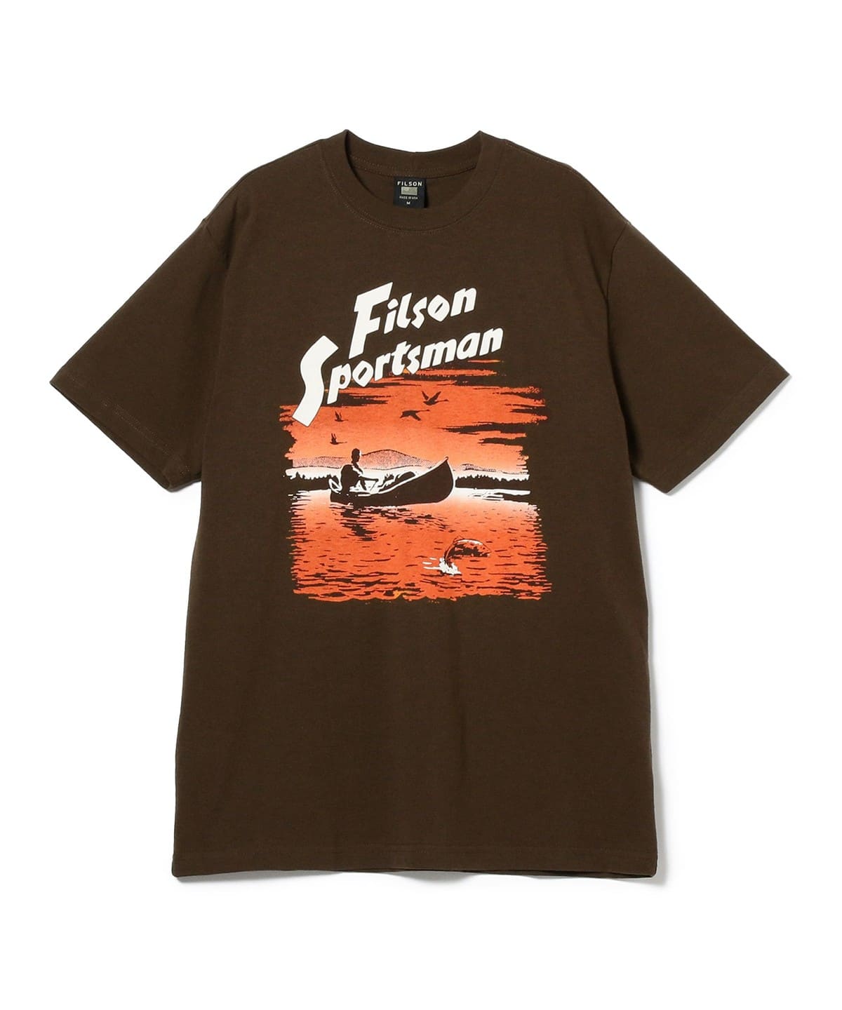 FILSON フィルソン / PIONEER GRAPHIC T-SHIRT Tシャツ・カットソー MEN ブラウン S FILSON フィルソン / PIONEER GRAPHIC T-SHIRT Tシャツ・カットソー MEN ブラウン S