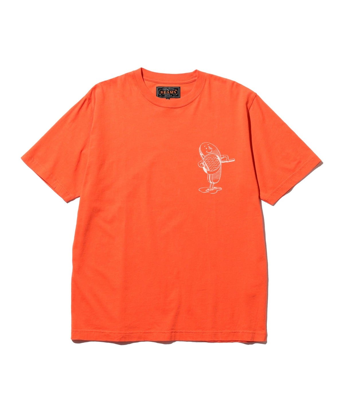 Print Tee [ANTI-SLIP] Tシャツ・カットソー MEN BP ORANGE S