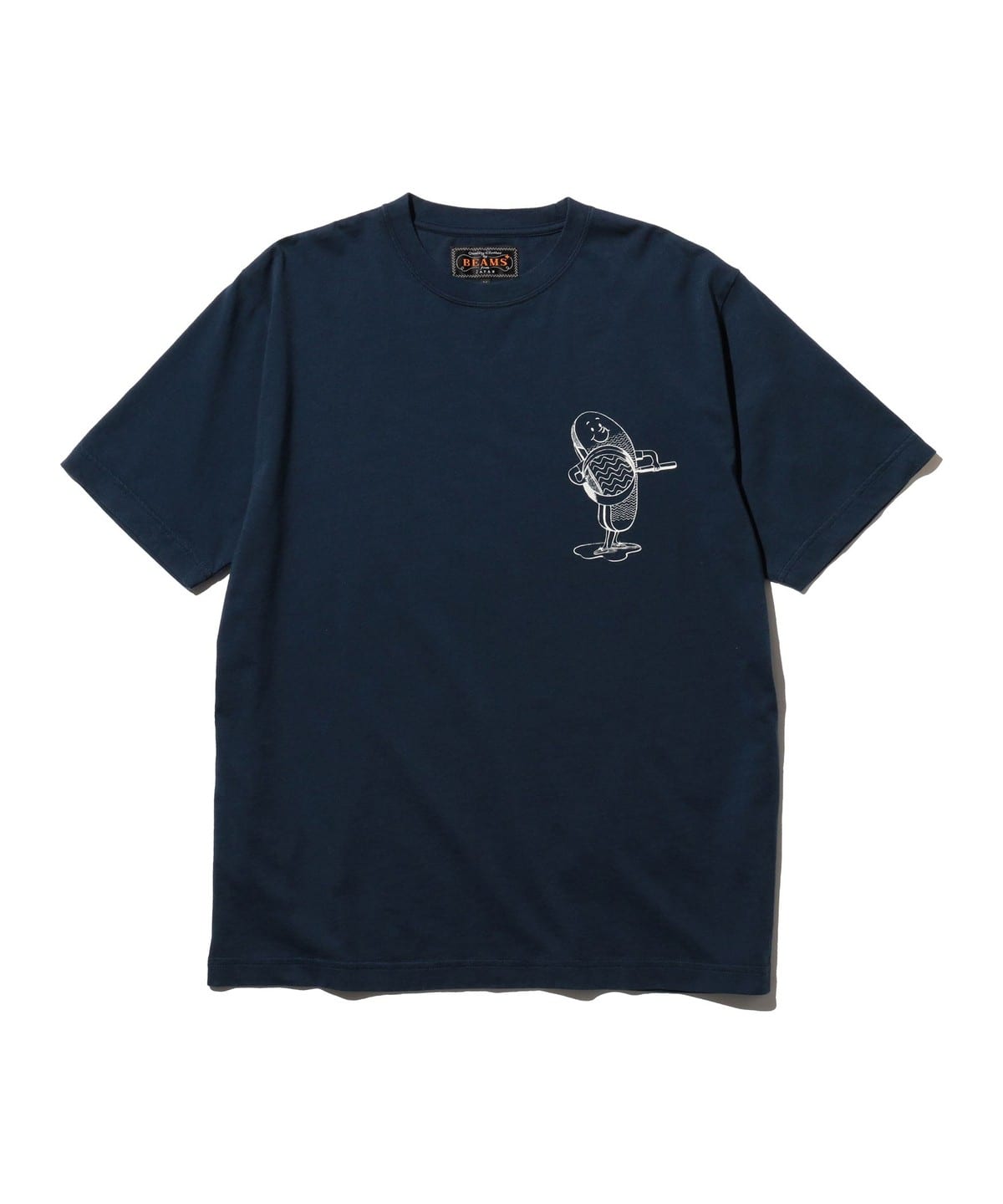 Print Tee [ANTI-SLIP] Tシャツ・カットソー MEN NAVY M