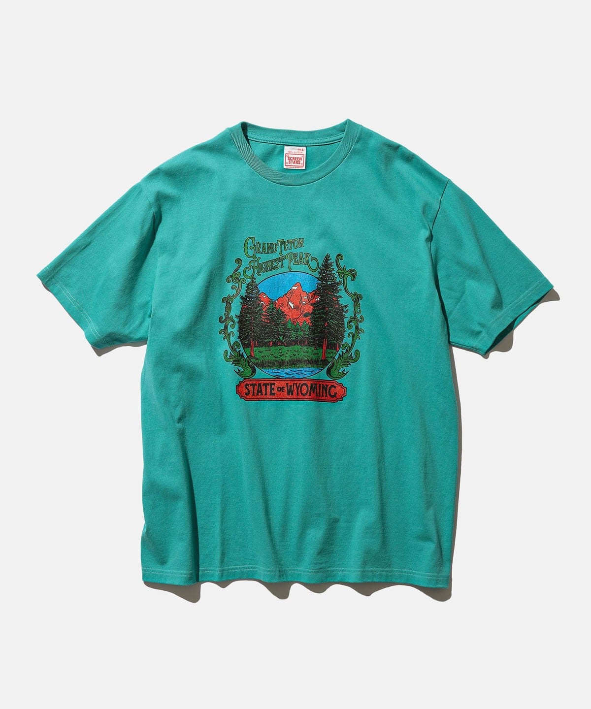 【別注】SCREEN STARS スクリーンスターズ / Print T-shirts Tシャツ・カットソー MEN SAX M 【別注】SCREEN STARS スクリーンスターズ / Print T-shirts Tシャツ・カットソー MEN SAX M