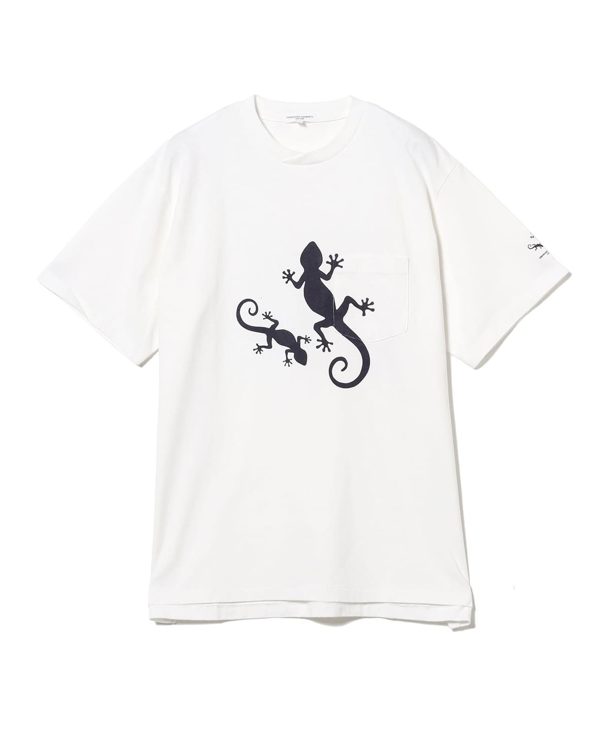ENGINEERED GARMENTS エンジニアド ガーメンツ / PRINTED CROSS CREW NECK T-SHIRT WHITE Tシャツ・カットソー MEN B - White M ENGINEERED GARMENTS エンジニアド ガーメンツ / PRINTED CROSS CREW NECK T-SHIRT WHITE Tシャツ・カットソー MEN B - White M