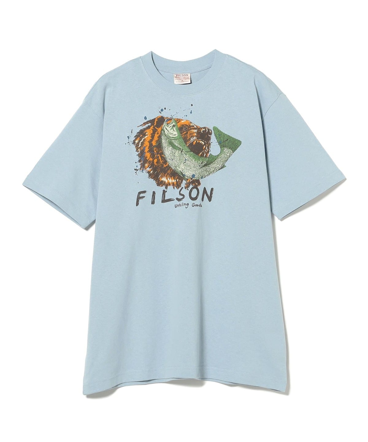 FILSON フィルソン / Frontier Graphic T-shirt Bear Tシャツ・カットソー MEN ライトブルー S FILSON フィルソン / Frontier Graphic T-shirt Bear Tシャツ・カットソー MEN ライトブルー S