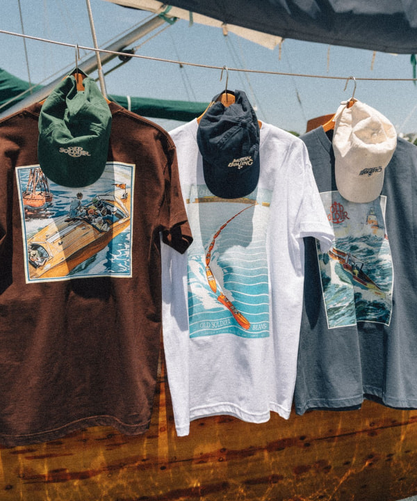 BEAMS PLUS（ビームス プラス）【別注】OLD SOLDIER / PRINT-Tee