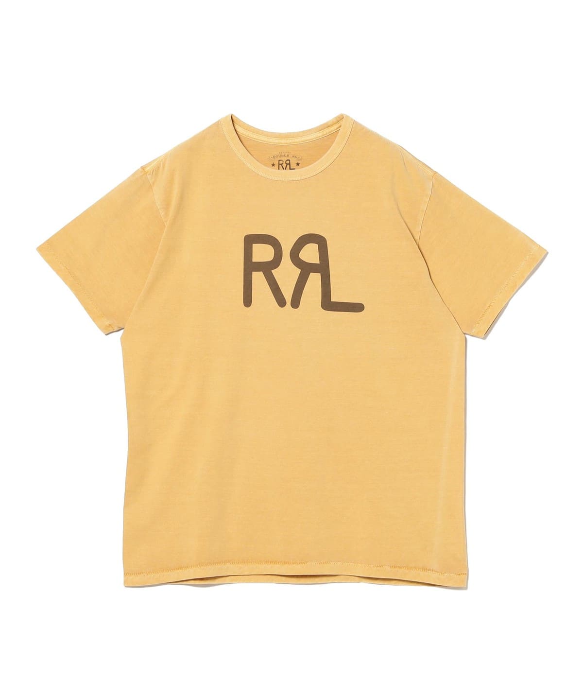 RRL ダブルアールエル / RRL Ranch Logo T-Shirt Yellow Tシャツ・カットソー MEN 700 YELLOW S RRL ダブルアールエル / RRL Ranch Logo T-Shirt Yellow Tシャツ・カットソー MEN 700 YELLOW S