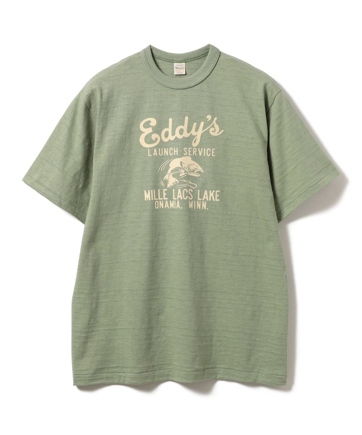 【別注】WAREHOUSE & CO. ウェアハウスカンパニー / Lot 4601 Print Tshirt #3 Tシャツ・カットソー MEN ペールグリーン XL 【別注】WAREHOUSE & CO. ウェアハウスカンパニー / Lot 4601 Print Tshirt #3 Tシャツ・カットソー MEN ペールグリーン XL