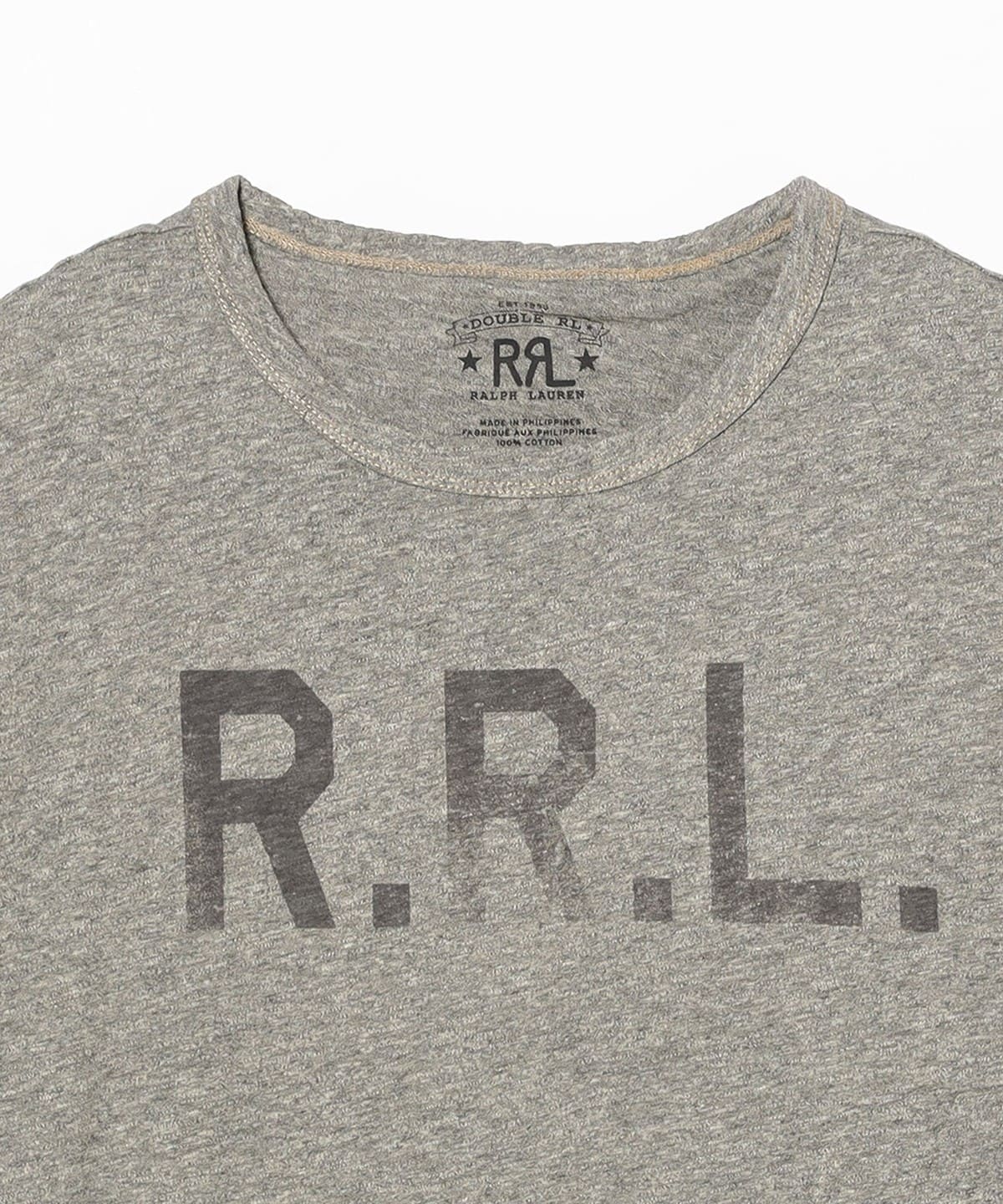 BEAMS PLUS（ビームス プラス）RRL / Logo Jersey Crewneck T-Shirt（T 