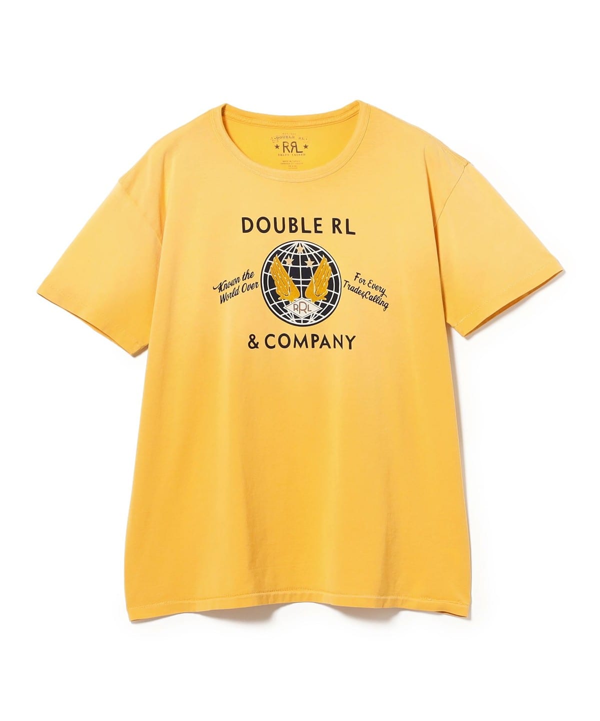 BEAMS PLUS（ビームス プラス）RRL / Garment-Dyed Jersey Graphic T