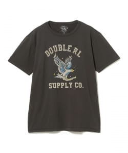 RRL / Garment-Dyed Jersey Graphic T-Shirt