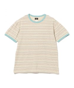 RRL / Printed Jersey Ringer T-shirt