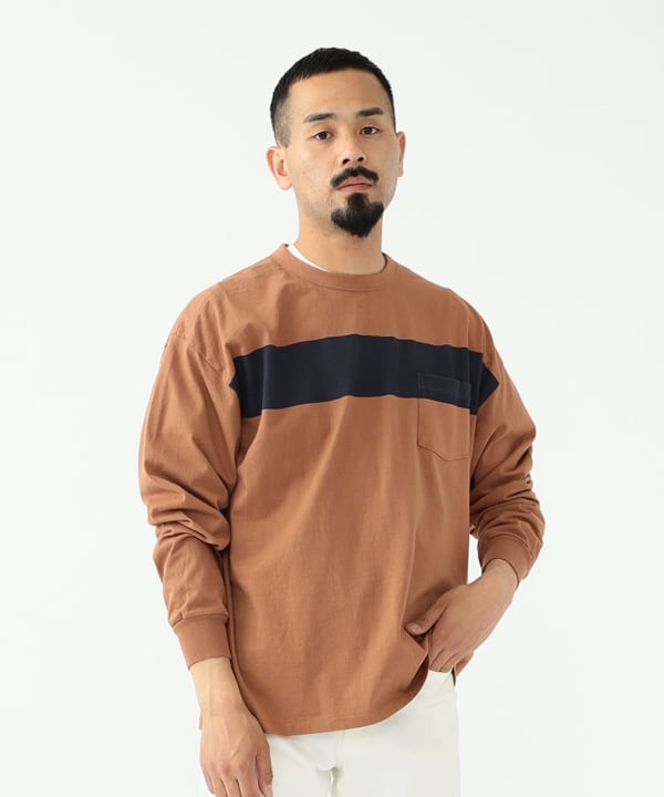 KAPTAIN SUNSHINE × BEAMS PLUS / 別注 WEST COAST Long Sleeve T-shirt-