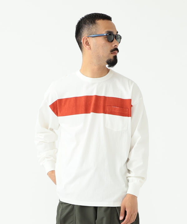 KAPTAIN SUNSHINE × BEAMS PLUS / 別注 WEST COAST Long Sleeve T-shirt-