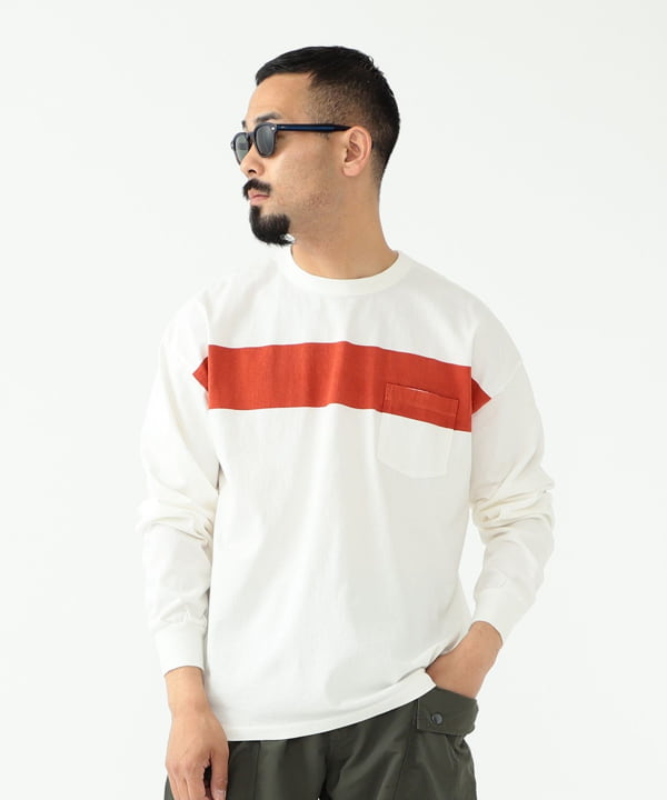 KAPTAIN SUNSHINE × BEAMS PLUS / 別注 WEST COAST Long Sleeve T-shirt-