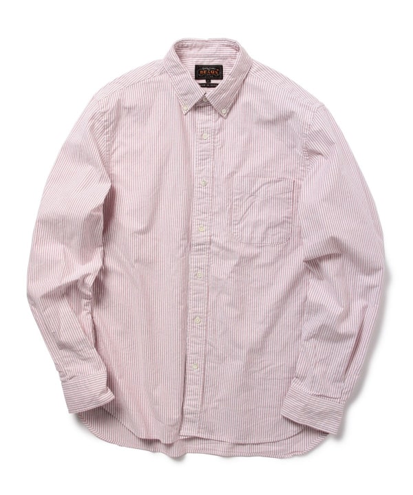 BEAMS PLUS（ビームス プラス）BEAMS PLUS / B.D. Oxford Candy Stripe（シャツ・ブラウス カジュアルシャツ ）通販｜BEAMS