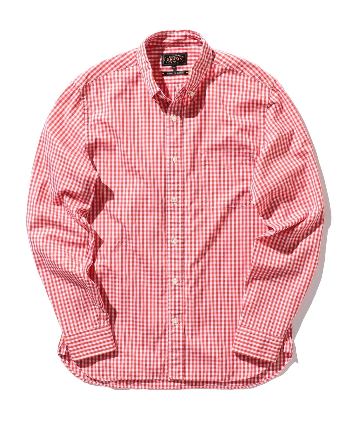 B. D. Gingham Check 100/2 Broad シャツ・ブラウス MEN RED XS B. D. Gingham Check 100/2 Broad シャツ・ブラウス MEN RED XS