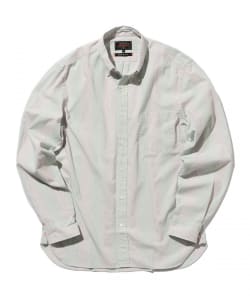 ▲BEAMS PLUS / シャドーストライプ ボタンダウン シャツ