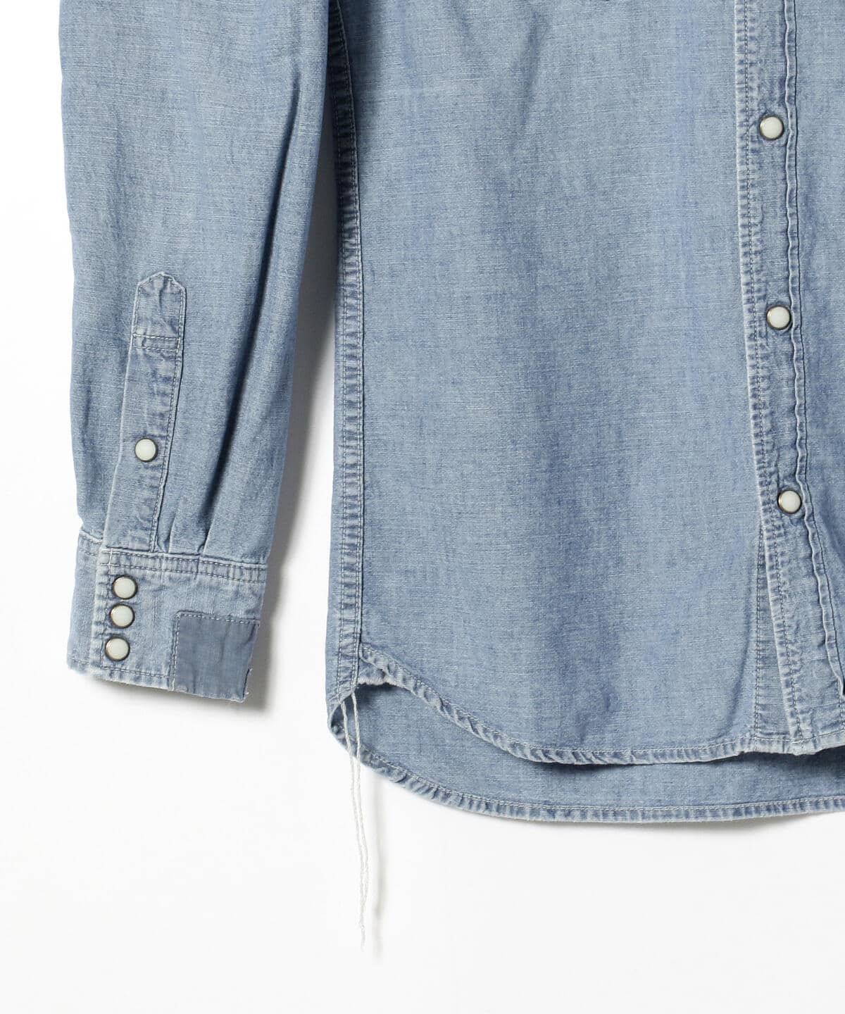 BEAMS PLUS（ビームス プラス）REMI RELIEF / Chambray Western shirt ...