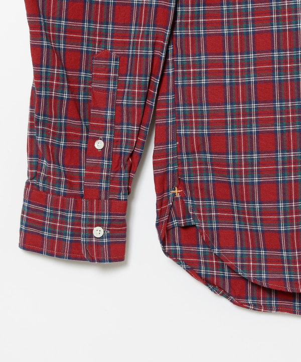 BEAMS PLUS（ビームス プラス）B.D. Indigo Yarn Tartan（シャツ