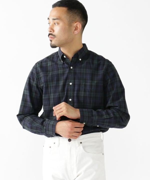 BEAMS PLUS（ビームス プラス）BEAMS PLUS / B.D. Indigo Yarn Tartan 