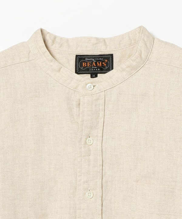 BEAMS PLUS（ビームス プラス）BEAMS PLUS / Band Collar Pullover