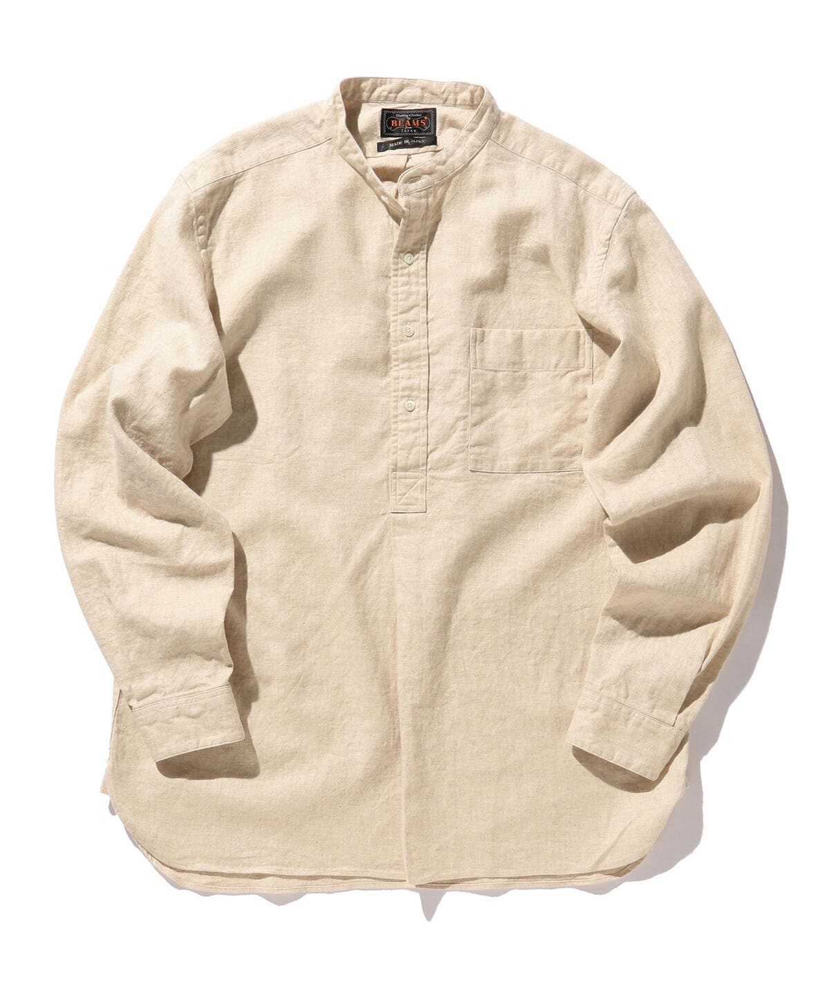 BEAMS PLUS（ビームス プラス）BEAMS PLUS / Band Collar Pullover