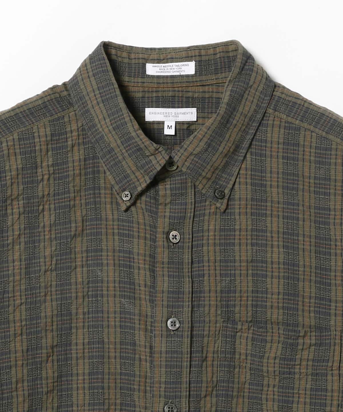 BEAMS PLUS（ビームス プラス）ENGINEERED GARMENTS / 19 CENTURY BD SHIRT - SMALL  SEERSUCKER PLAID（シャツ・ブラウス カジュアルシャツ）通販｜BEAMS