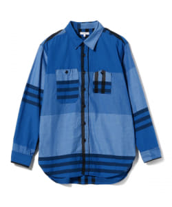 ▲ENGINEERED GARMENTS / WORK SHIRT - COTTON BIG PLAID