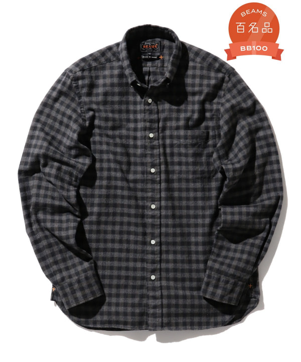 BEAMS PLUS（ビームス プラス）B.D. Gingham Check Shaggy（シャツ・ブラウス カジュアルシャツ）通販｜BEAMS