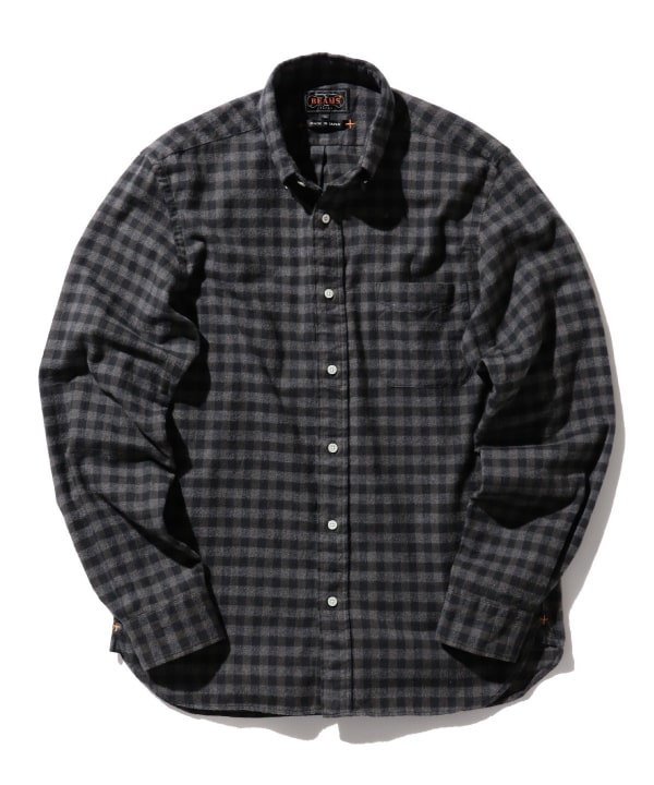 BEAMS PLUS（ビームス プラス）B.D. Gingham Check Shaggy（シャツ・ブラウス カジュアルシャツ）通販｜BEAMS