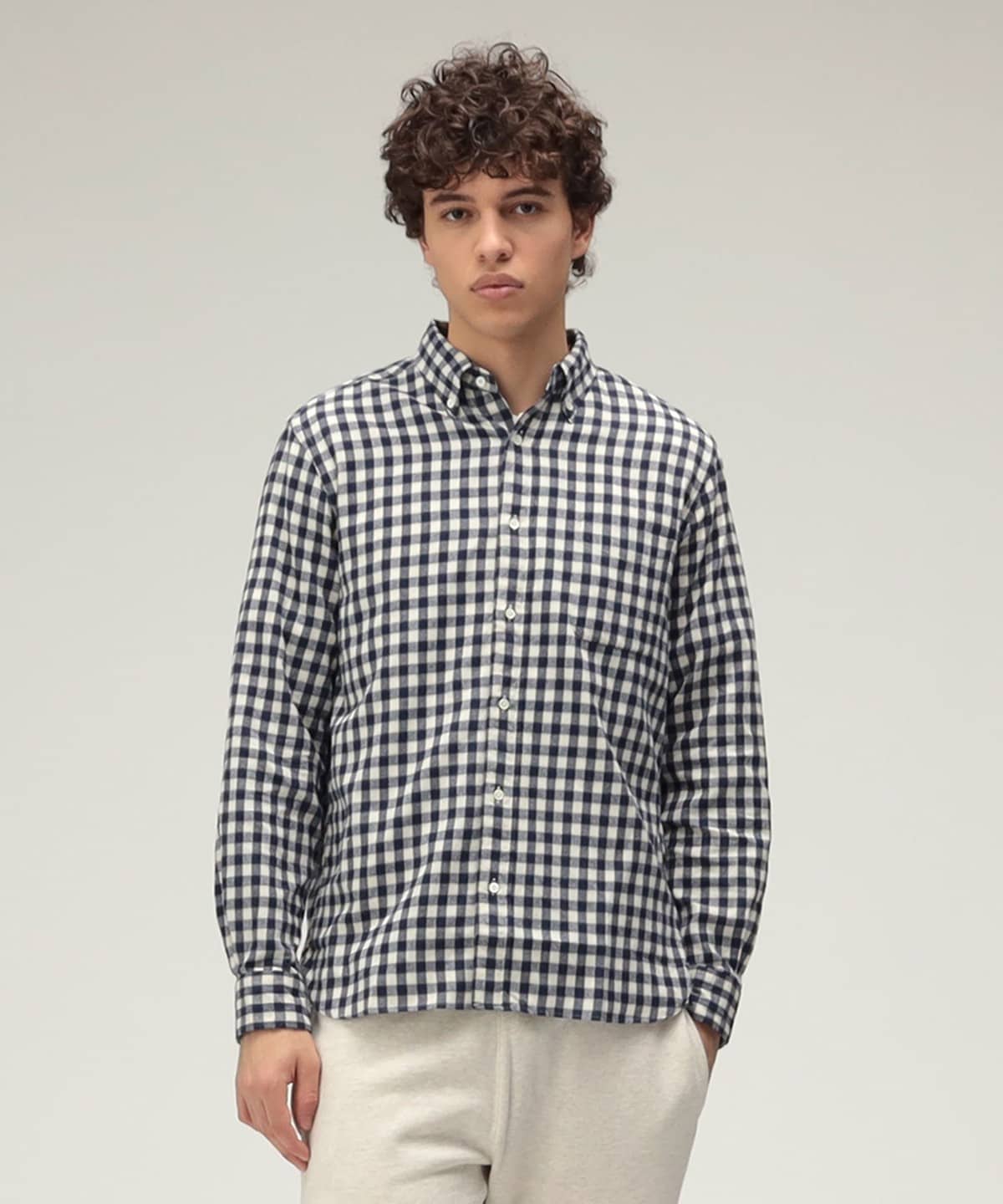BEAMS PLUS（ビームス プラス）B.D. Gingham Check Shaggy（シャツ
