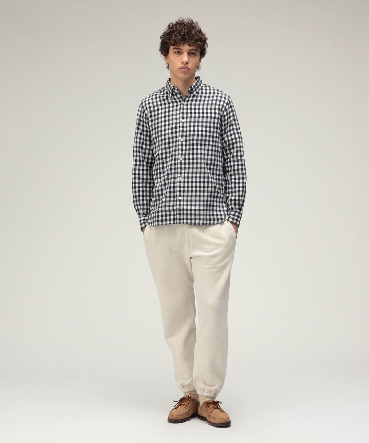 BEAMS PLUS（ビームス プラス）B.D. Gingham Check Shaggy（シャツ