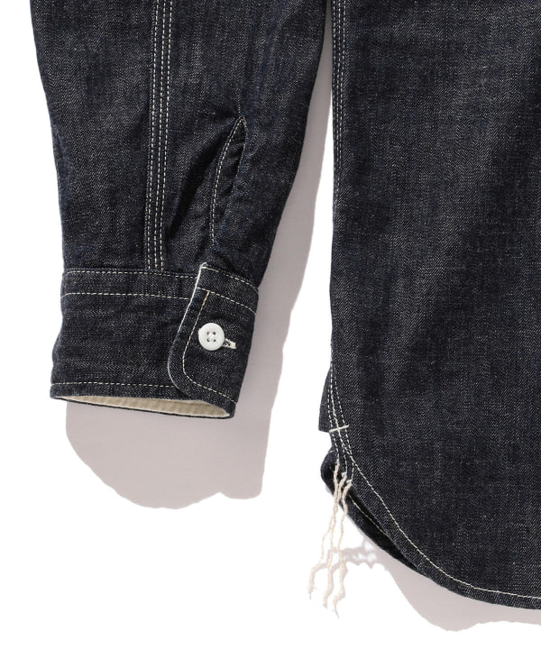 BEAMS PLUS（ビームス プラス）BEAMS PLUS / WORK Denim（シャツ ...