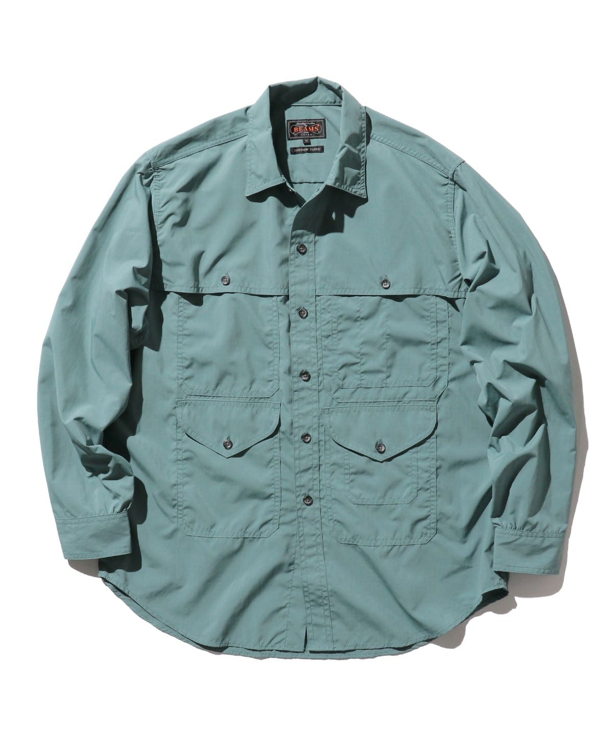 ポリエステル ナイロン リップストップ アドベンチャー シャツ シャツ・ブラウス MEN MINT. GRN XL ポリエステル ナイロン リップストップ アドベンチャー シャツ シャツ・ブラウス MEN MINT. GRN XL