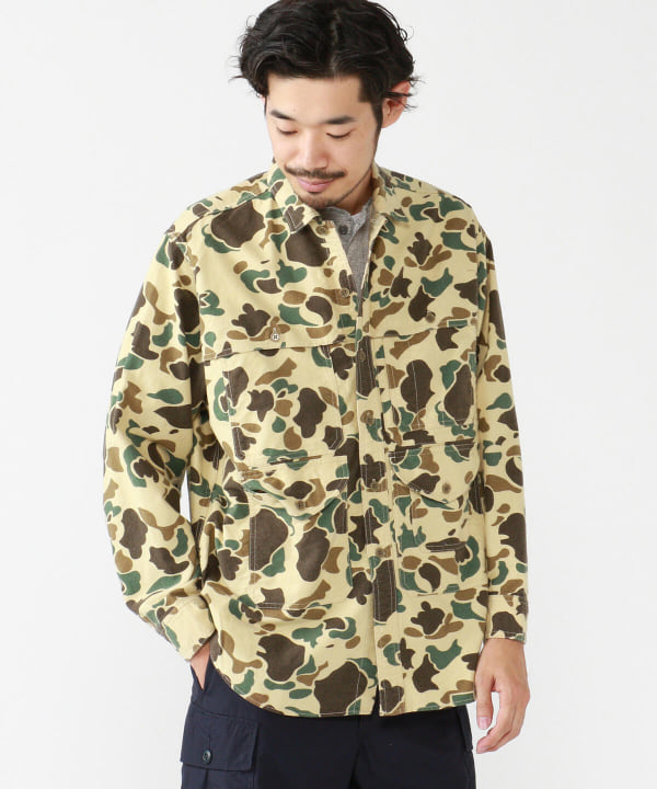 BEAMS PLUS BEAMS PLUS Outlet] BEAMS PLUS / Flannel camouflage