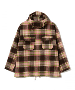 ▲ENGINEERED GARMENTS / CAGOULE SHIRT POLY WOOL PLAID