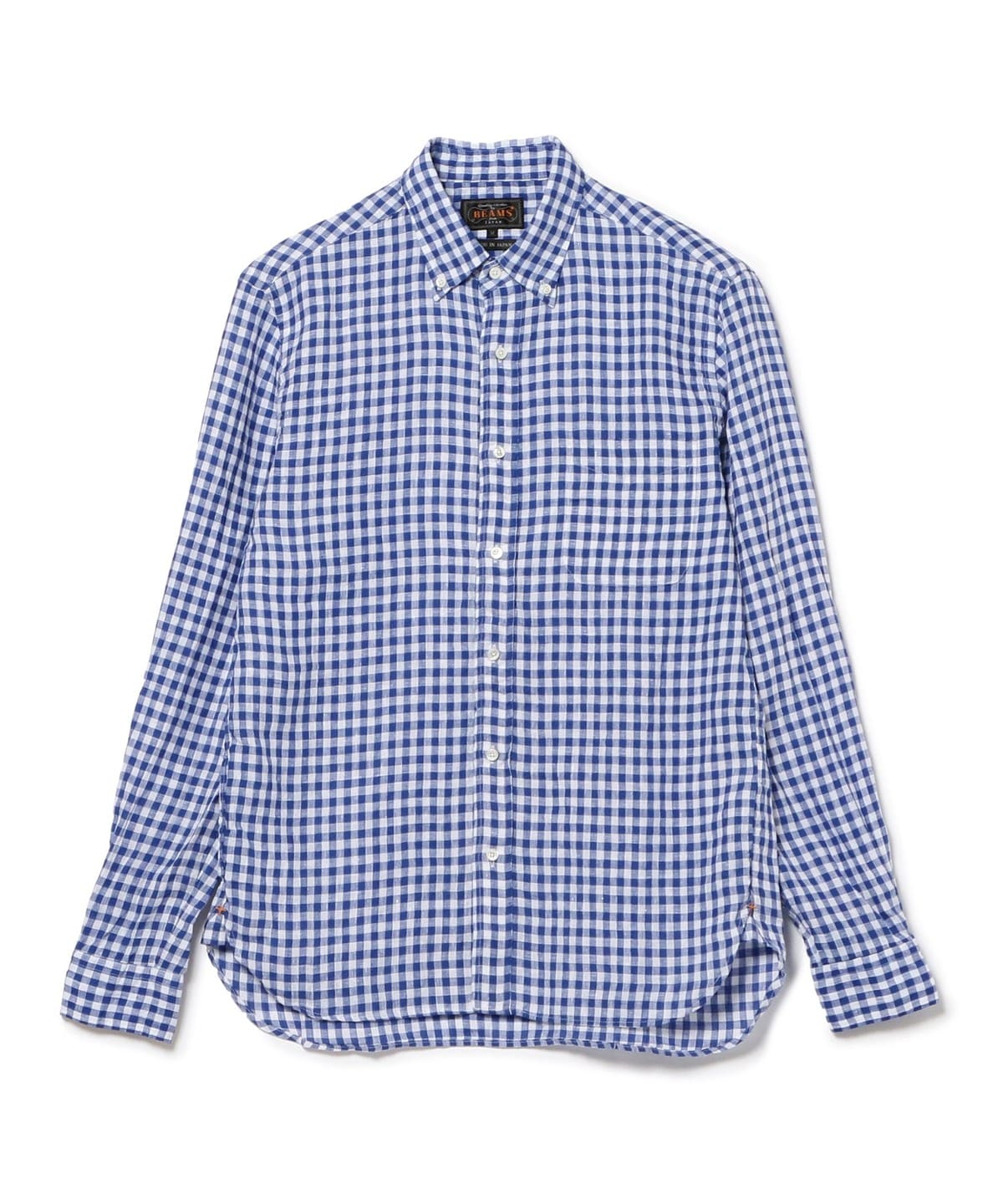 BEAMS PLUS（ビームス プラス）B.D. Gingham Check Linen（シャツ 