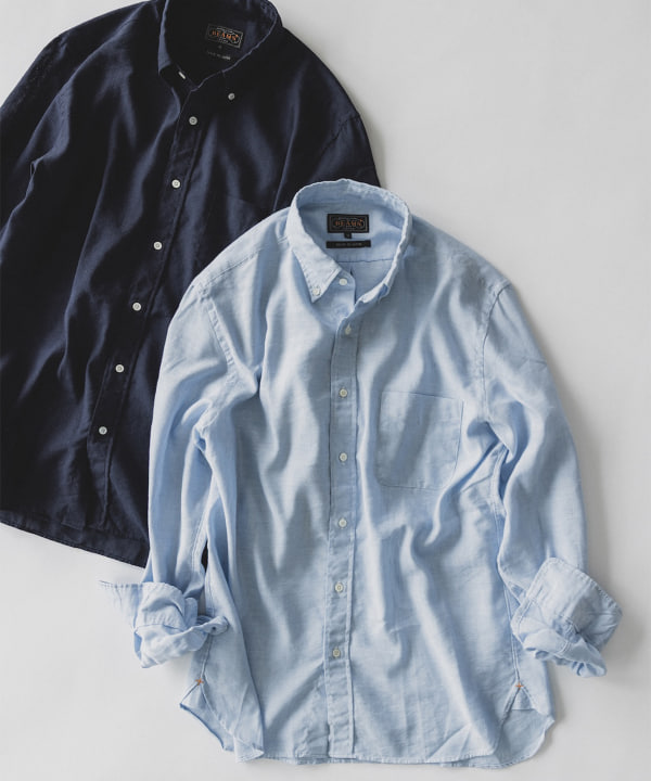 BEAMS PLUS（ビームス プラス）B.D. COOLMAX(R) Linen（シャツ