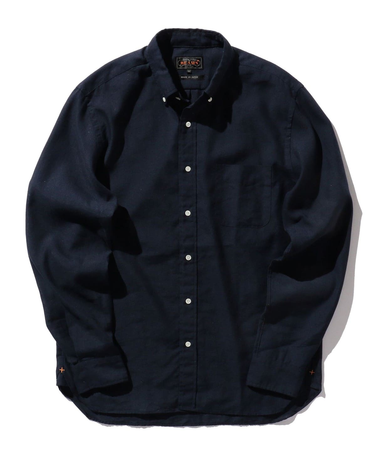 Beams Plus BD Coolmax Linen Shirt in Sax