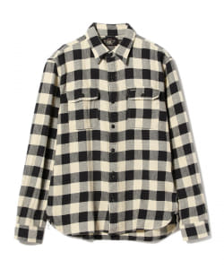 ▲RRL / Buffalo Check Twill Work Shirt