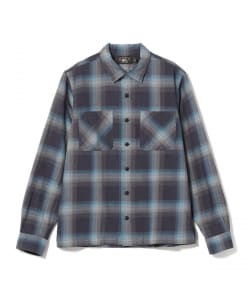 ▲RRL / Plaid Jaspe Twill Camp Workshirt