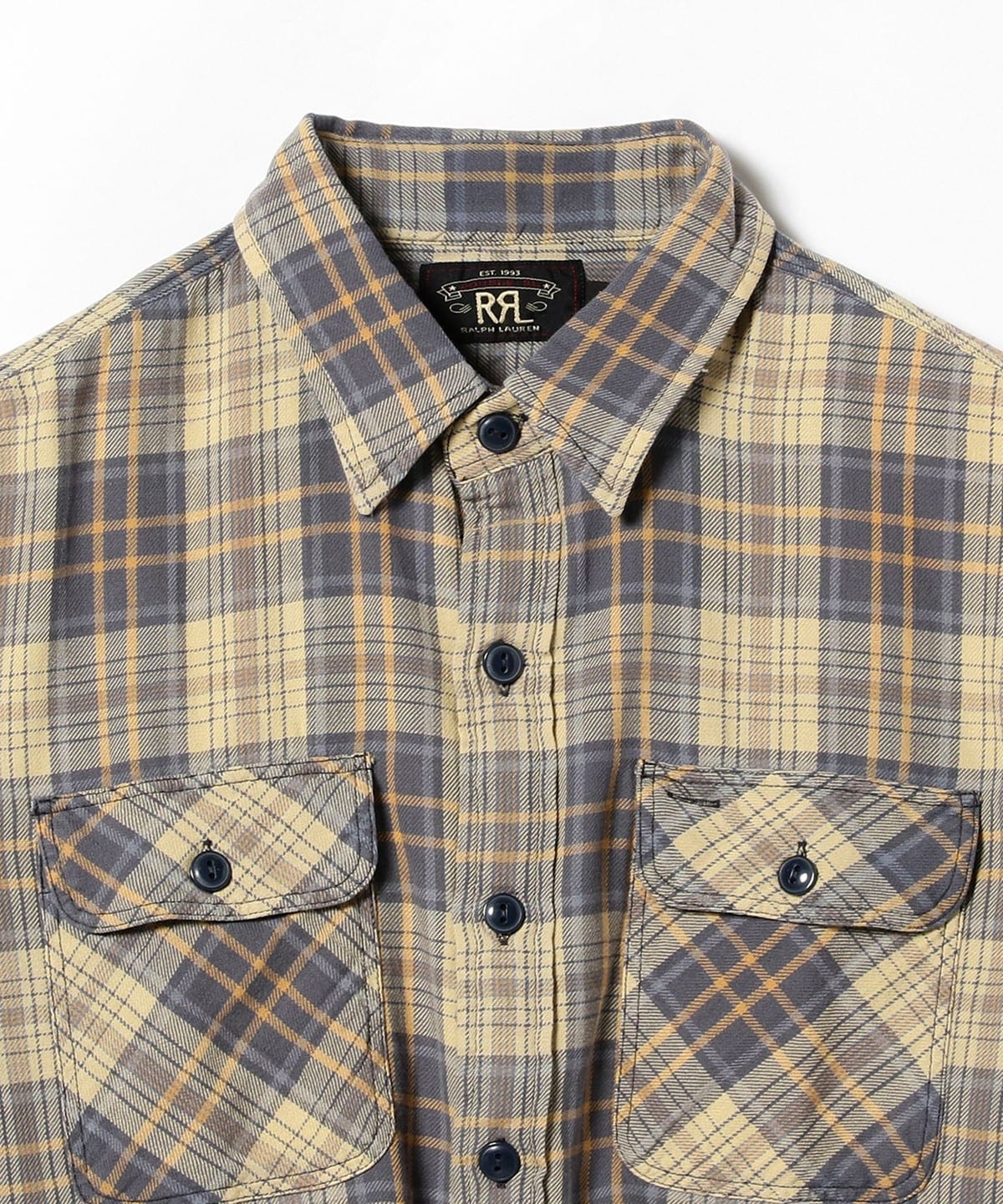 BEAMS PLUS（ビームス プラス）RRL / Plaid Twill Workshirt（シャツ