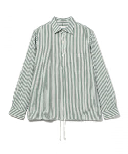 ▲ts(s) / Hem String Shirt Cotton Linen Stripe