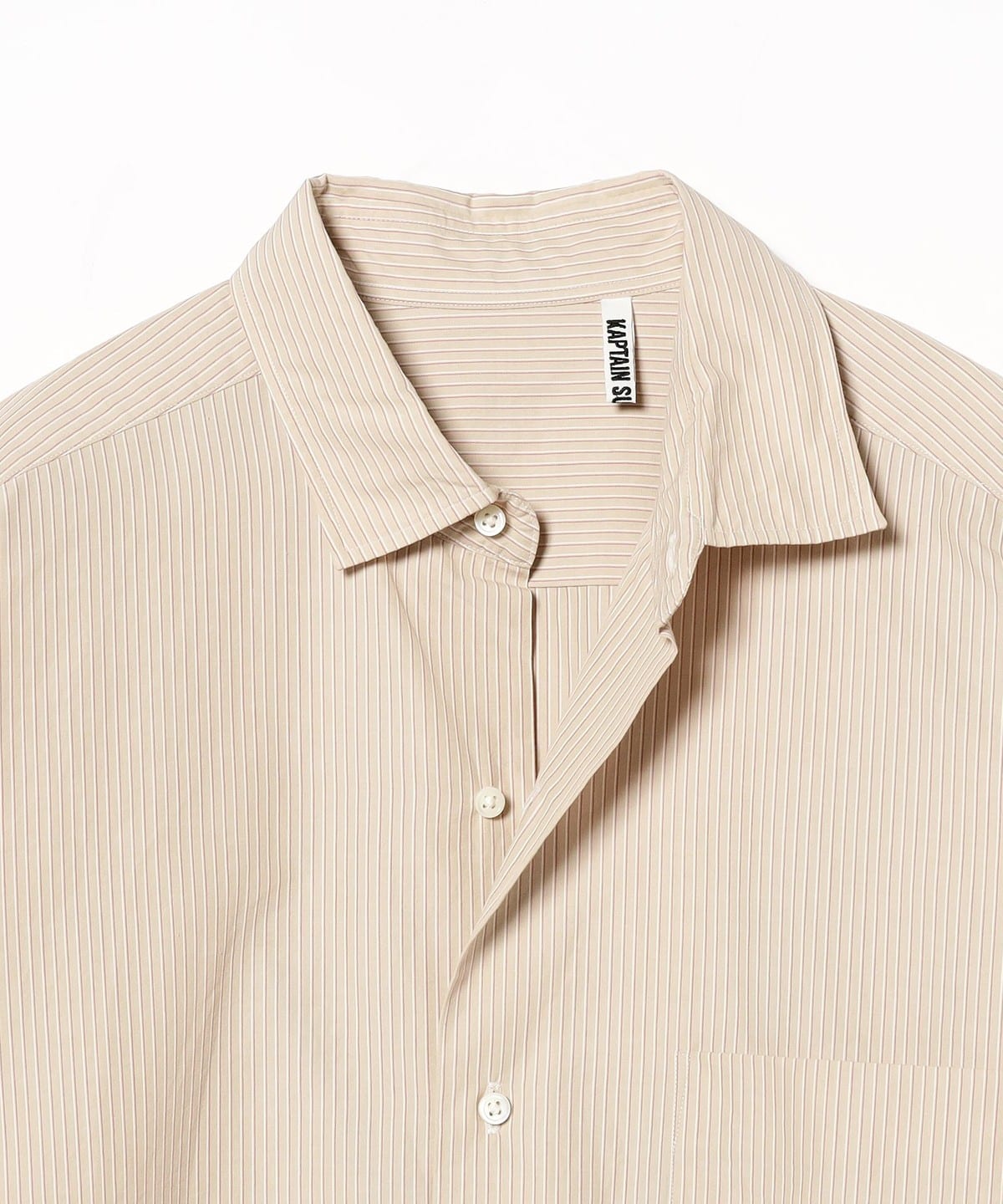 BEAMS PLUS（ビームス プラス）KAPTAIN SUNSHINE / Cotton Semi Spread