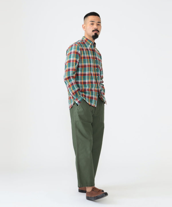 BEAMS PLUS (BEAMS PLUS) BD Madras (Shirts, Blouses, Casual