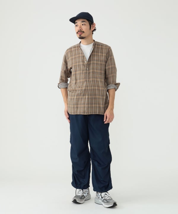 BEAMS PLUS（ビームス プラス）Band Pullover Giza Cotton