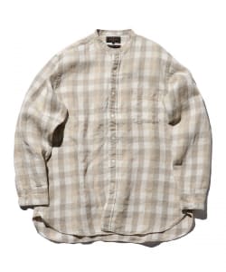 Band Collar Egyptian Linen Classic Fit