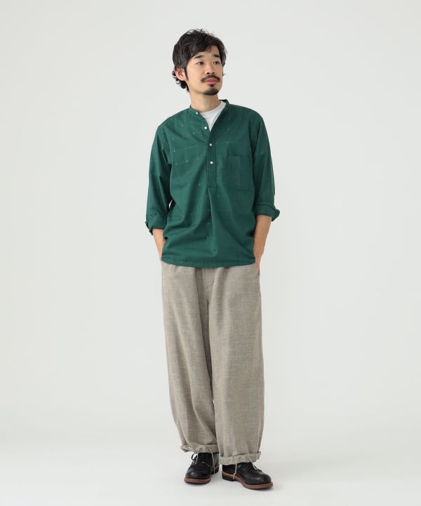 BEAMS PLUS（ビームス プラス）BEAMS PLUS / Band Collar TW Mesh