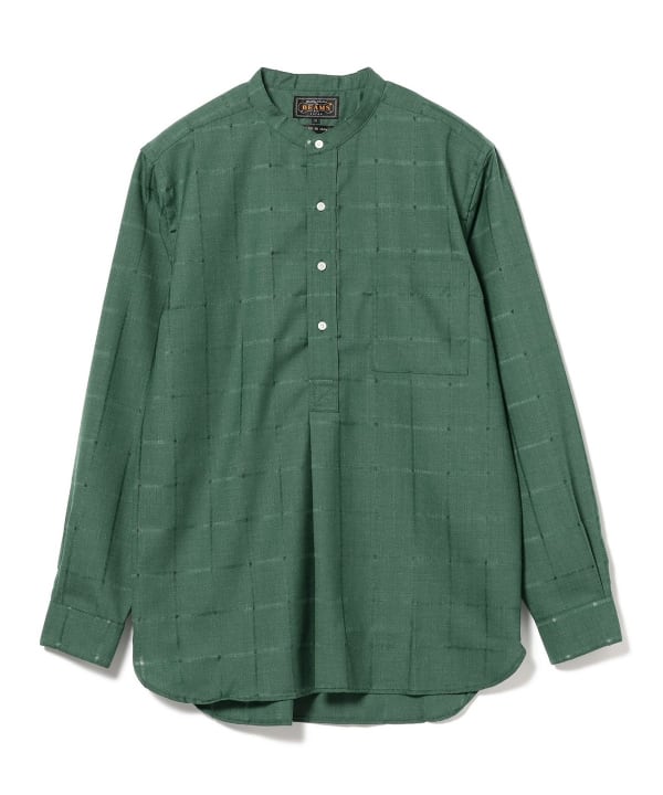 BEAMS PLUS（ビームス プラス）Band Collar TW Mesh Classic Fit