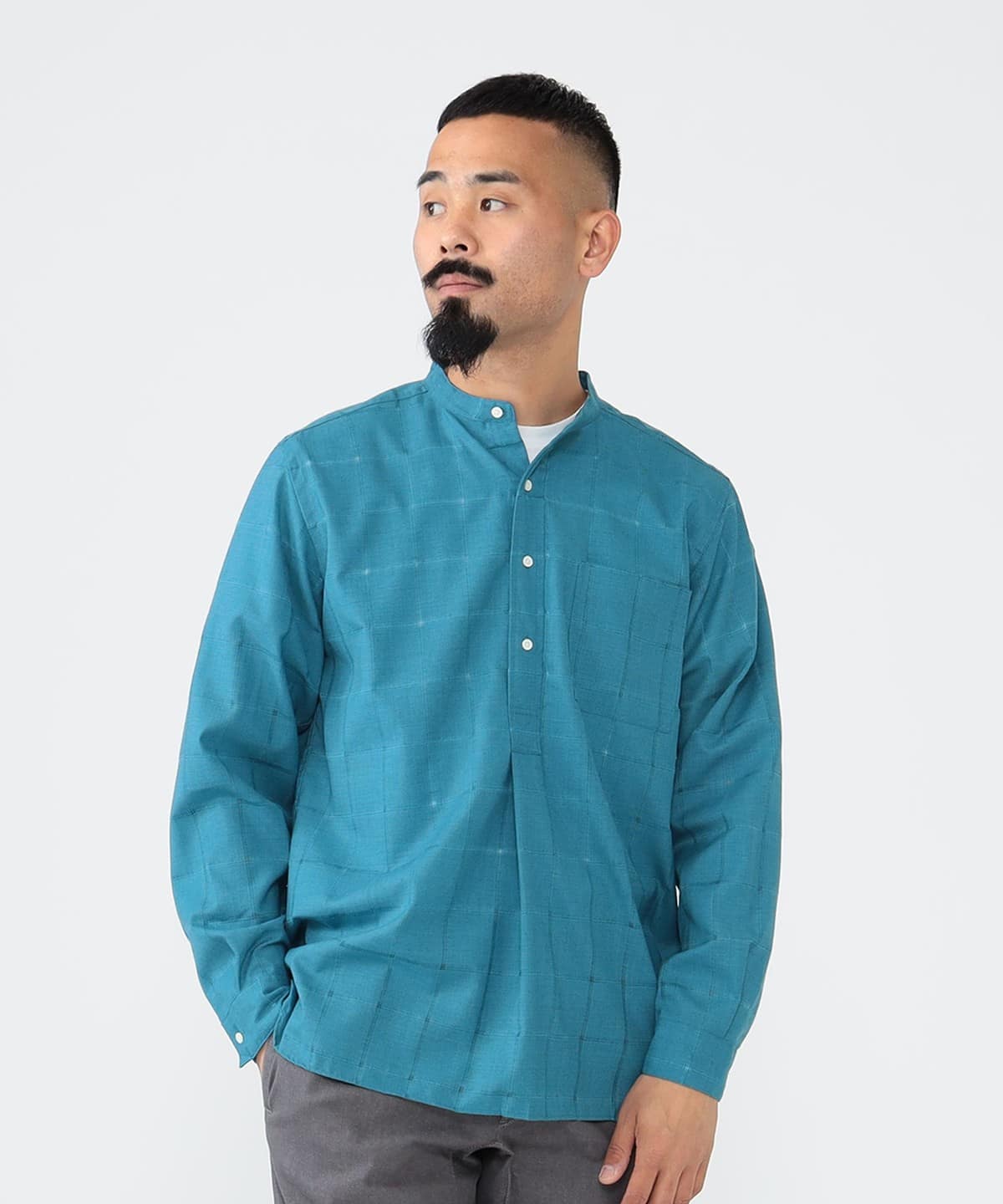 Ray BEAMS - GHOSPELL / Twist Neck Shirtの通販 by はせがわ's