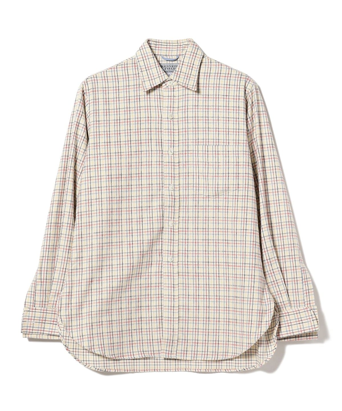 KENNETH FIELD ケネスフィールド / USAF MTM Style Officer Shirts - Brushed Cotton Tattersall シャツ・ブラウス MEN TATTERSALL XL KENNETH FIELD ケネスフィールド / USAF MTM Style Officer Shirts - Brushed Cotton Tattersall シャツ・ブラウス MEN TATTERSALL XL