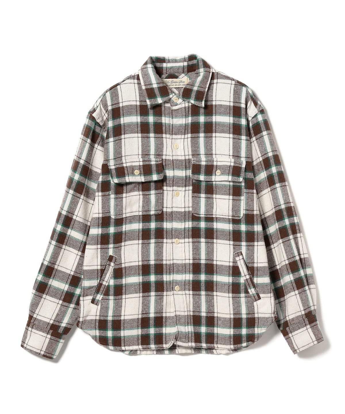 REMI RELIEF × BEAMS PLUS / 別注 C.P.O Check Shirt-